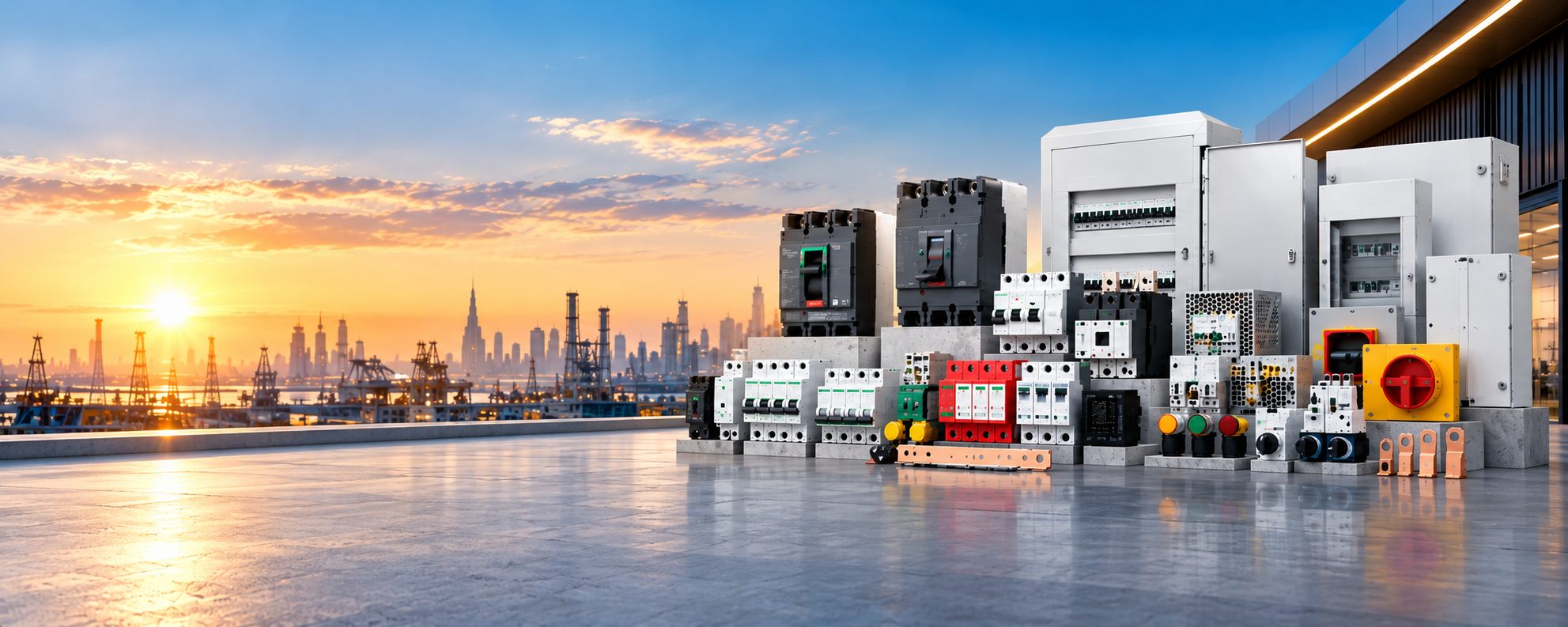 Low-voltage circuit breakers and electrical switchgear
